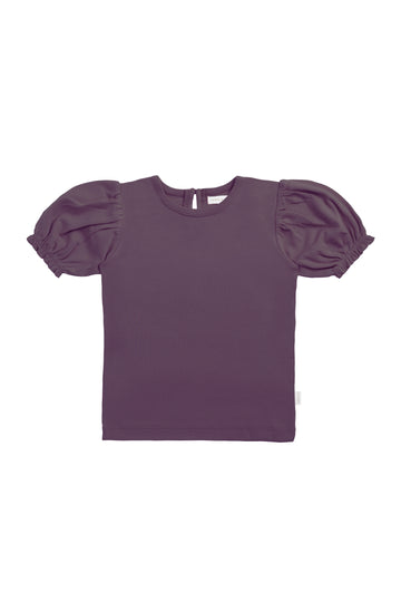 Organic Cotton Elly Top - Sugar Plum Childrens Top from Jamie Kay NZ