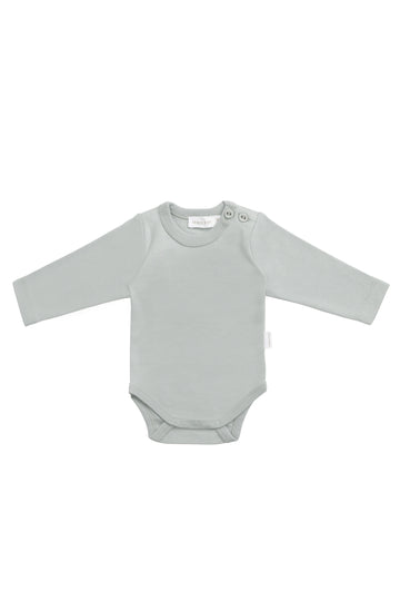 Organic Cotton Elora Long Sleeve Bodysuit - Lake Childrens Bodysuit from Jamie Kay NZ