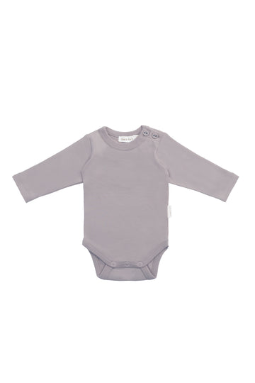Organic Cotton Elora Long Sleeve Bodysuit - Moon Childrens Bodysuit from Jamie Kay NZ