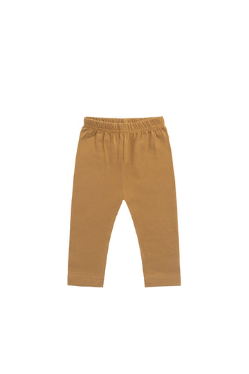 Organic Cotton Legging - Golden Childrens Pant from Jamie Kay NZ