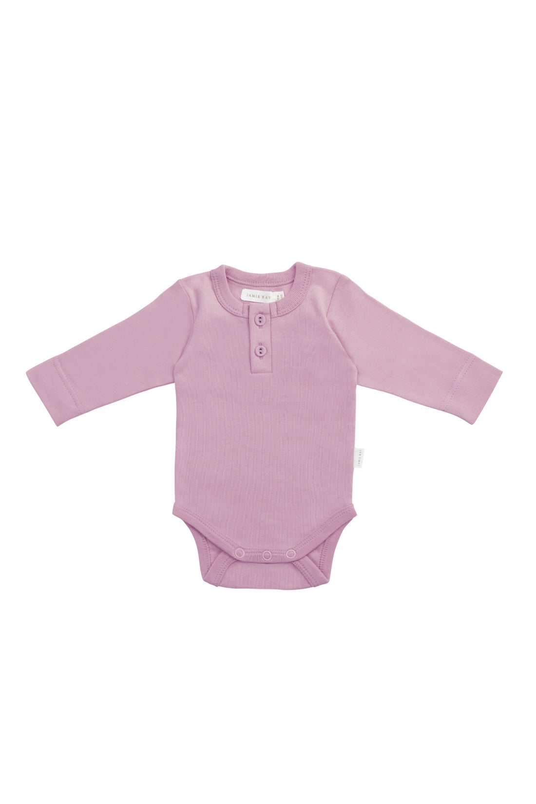 Organic Cotton Long Sleeve Bodysuit - Lily Childrens Bodysuit from Jamie Kay NZ