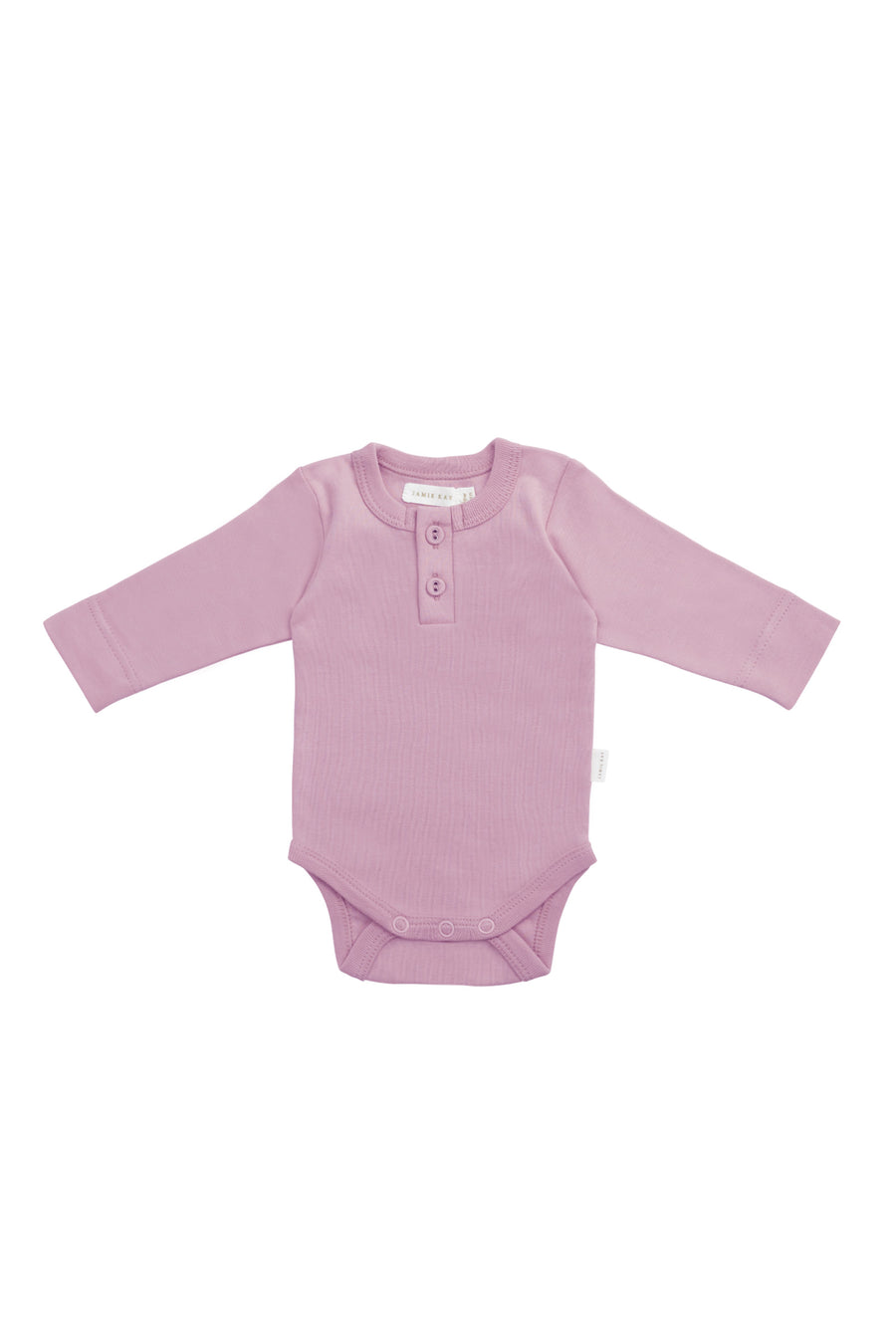 Organic Cotton Long Sleeve Bodysuit - Lily Childrens Bodysuit from Jamie Kay NZ