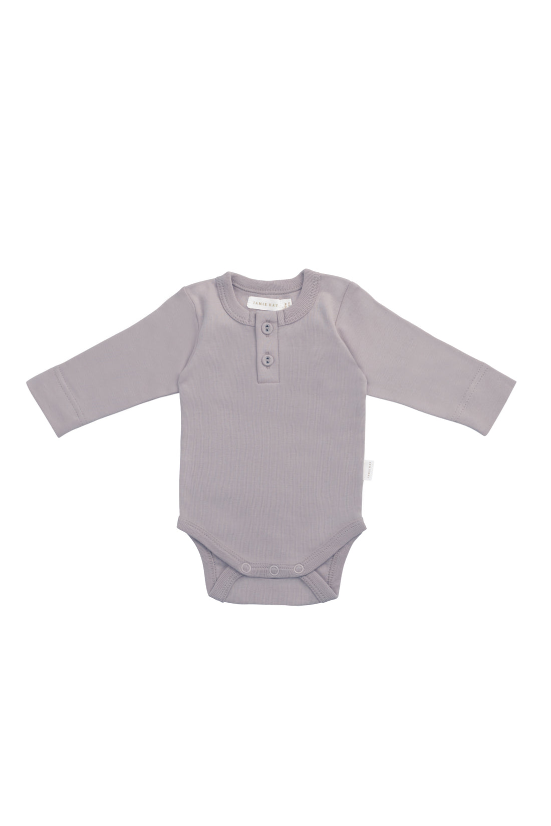 Organic Cotton Long Sleeve Bodysuit - Moon Childrens Bodysuit from Jamie Kay NZ