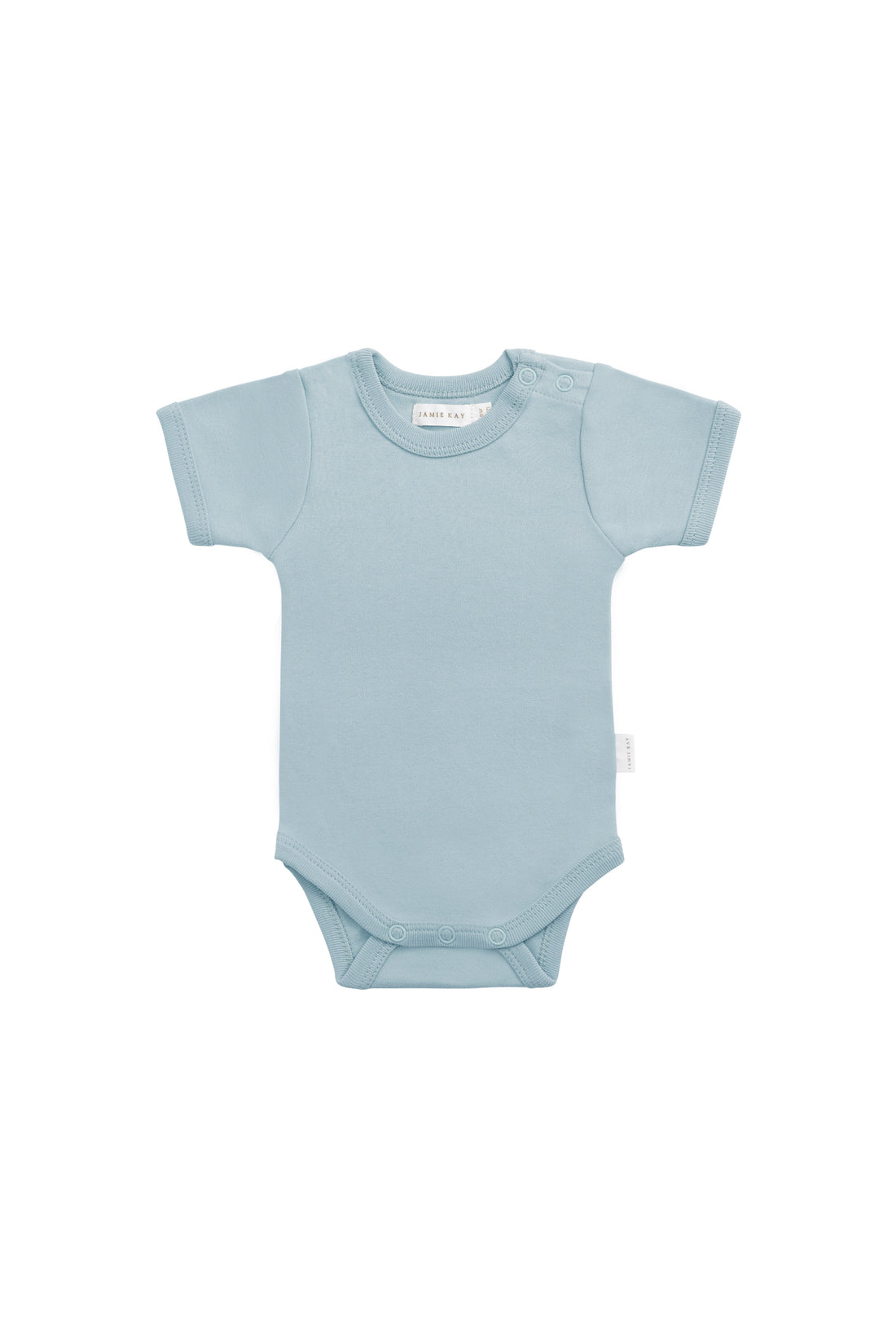Organic Cotton Olsen Tee Bodysuit - Mer Childrens Bodysuit from Jamie Kay NZ