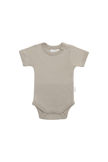 Organic Cotton Olsen Tee Bodysuit - Sage Childrens Bodysuit from Jamie Kay NZ