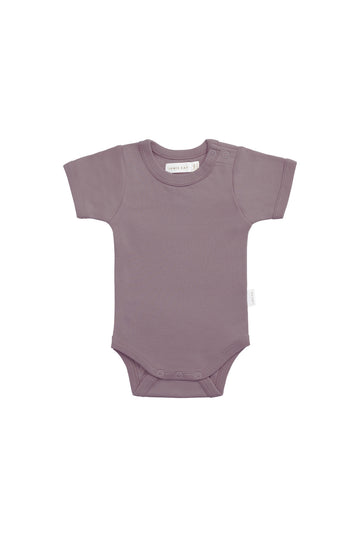 Organic Cotton Olsen Tee Bodysuit - Twilight Childrens Bodysuit from Jamie Kay NZ