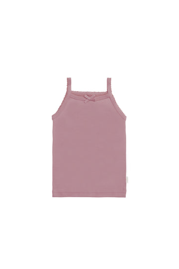 Organic Cotton Singlet - Lillium Childrens Singlet from Jamie Kay NZ