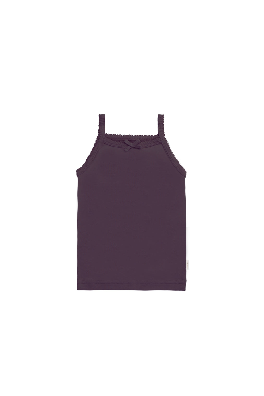 Organic Cotton Singlet - Sugar Plum Childrens Singlet from Jamie Kay NZ