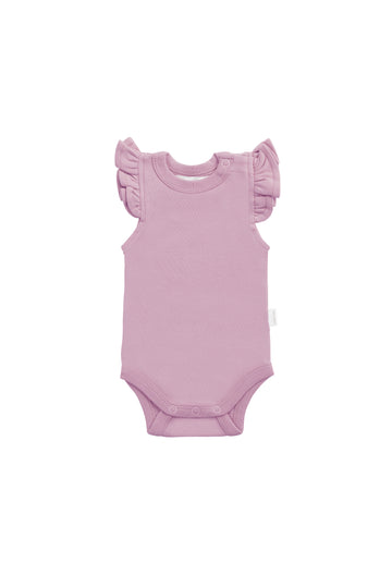 Organic Cotton Maddie Bodysuit - Lily Childrens Bodysuit from Jamie Kay NZ