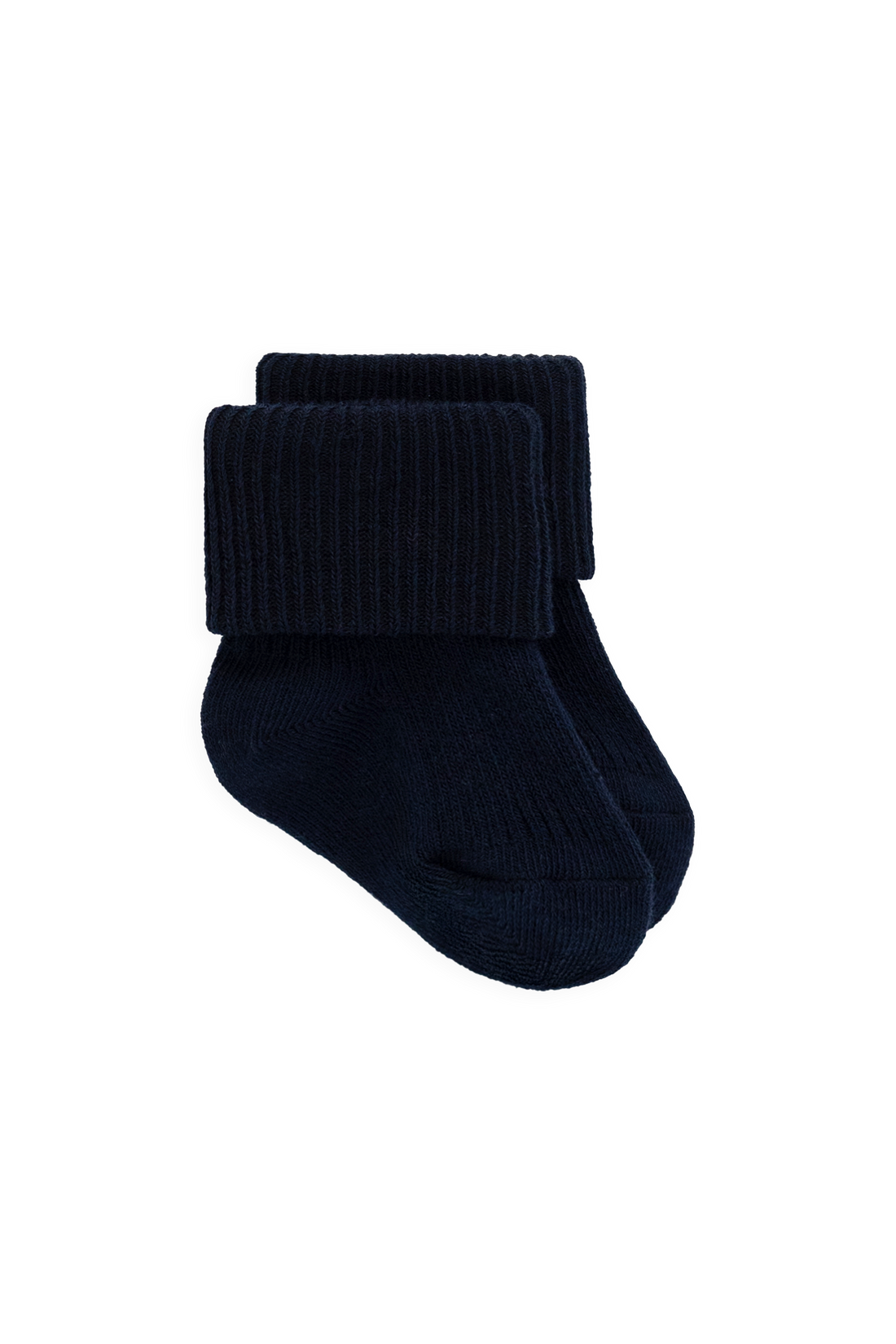 Classic Rib Sock - Navy Childrens Socks from Jamie Kay NZ