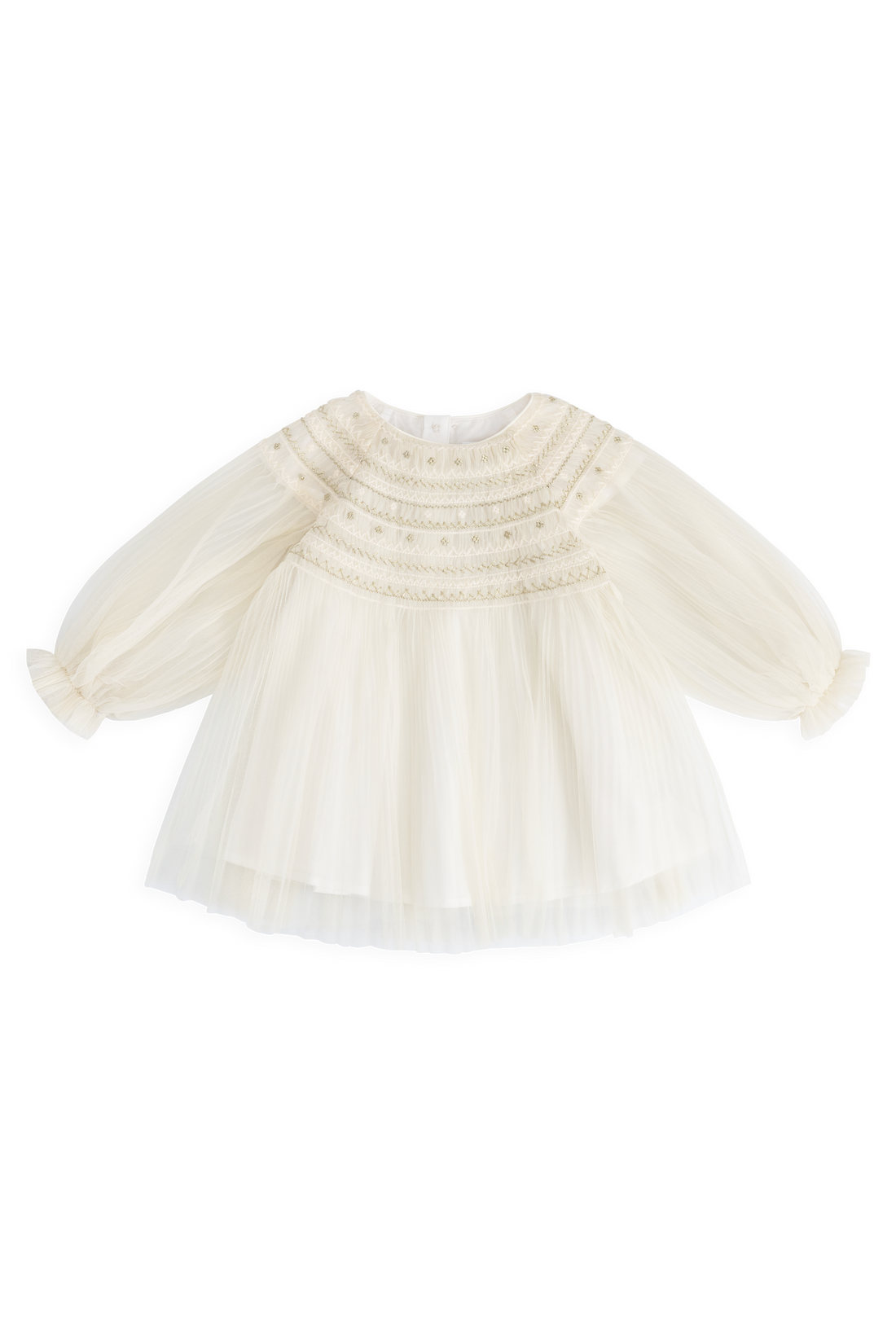 Lydie Tulle Dress - Snow Angel Childrens Dress from Jamie Kay NZ