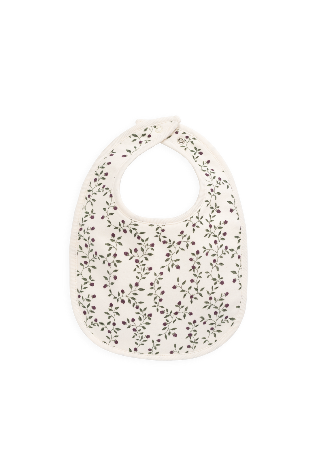 Organic Cotton Bib - Mulberries Childrens Bib from Jamie Kay NZ