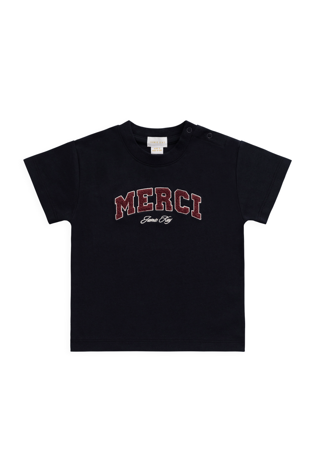 Organic Cotton Bjorn Tee - Maritime Merci Childrens Top from Jamie Kay NZ