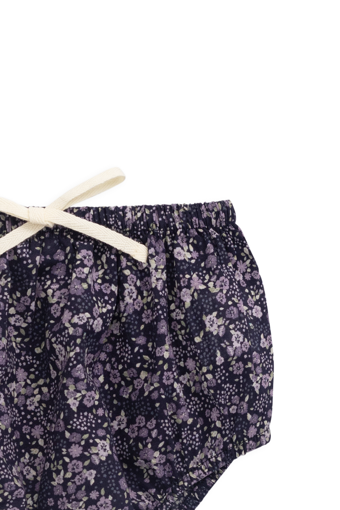 Organic Cotton Classic Bloomer - Violet Floral Childrens Bloomer from Jamie Kay NZ