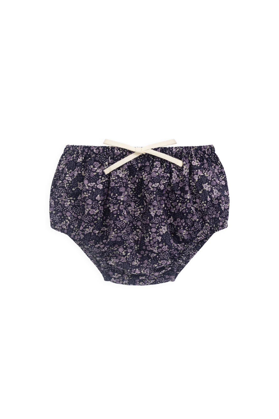 Organic Cotton Classic Bloomer - Violet Floral Childrens Bloomer from Jamie Kay NZ