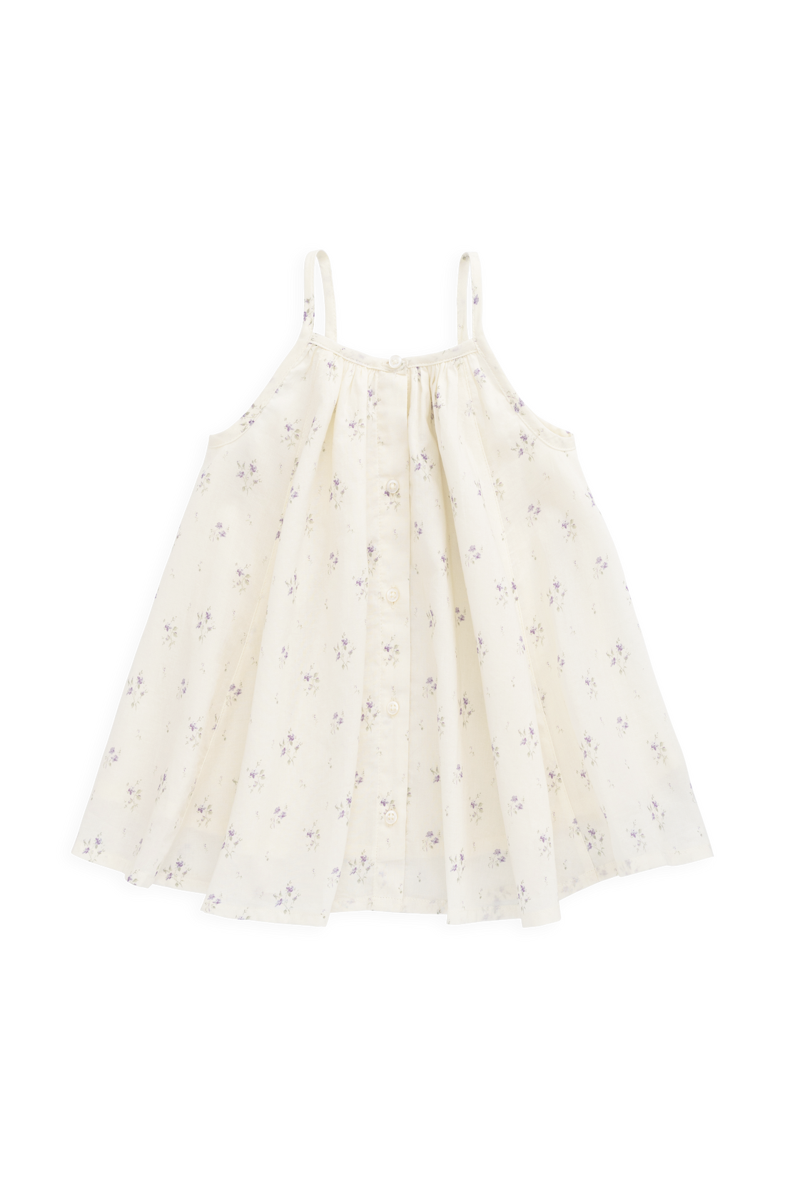 Organic Cotton Cosette Dress - Jade Floral Childrens Dress from Jamie Kay NZ