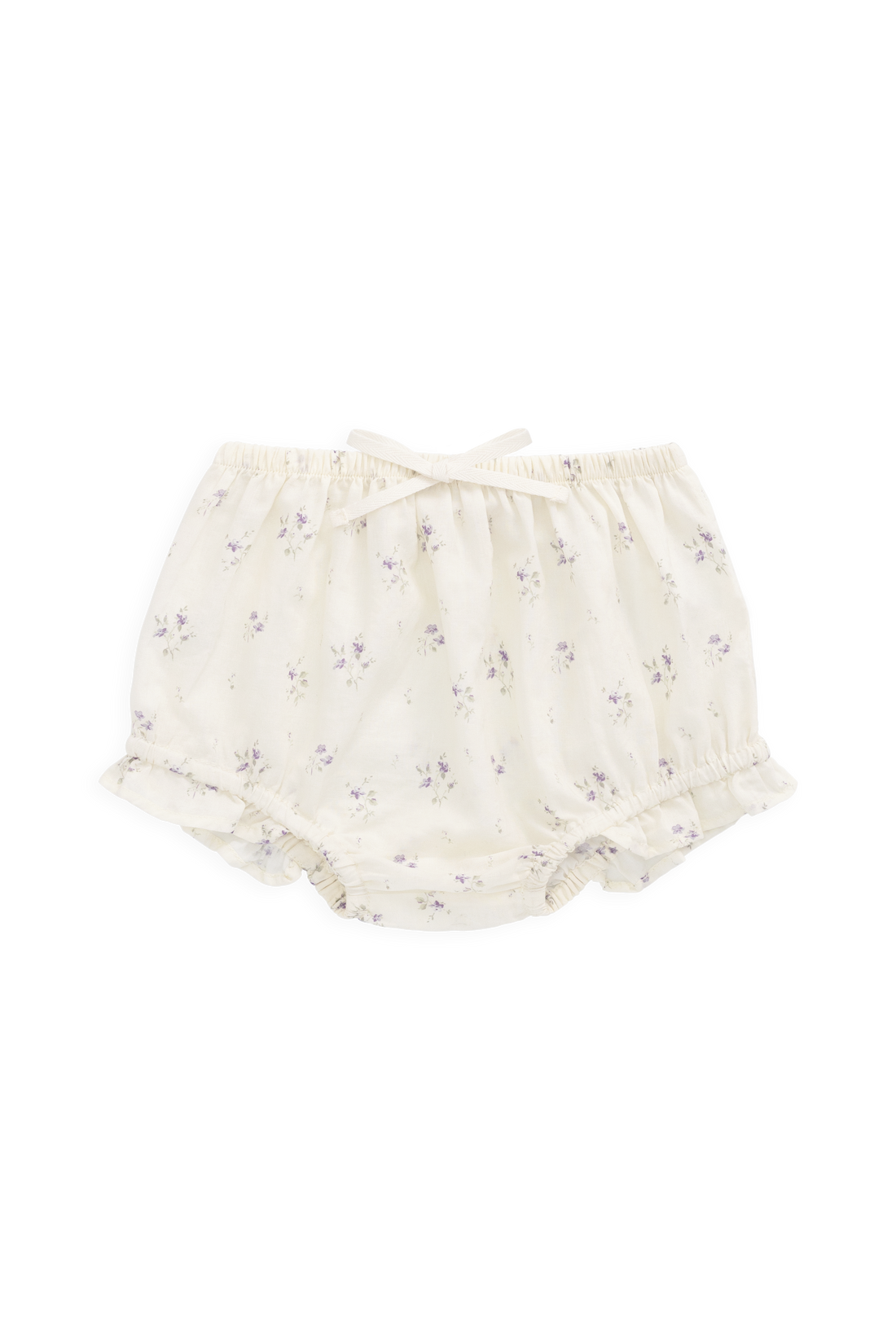 Organic Cotton Frill Bloomer - Jade Floral Childrens Bloomer from Jamie Kay NZ