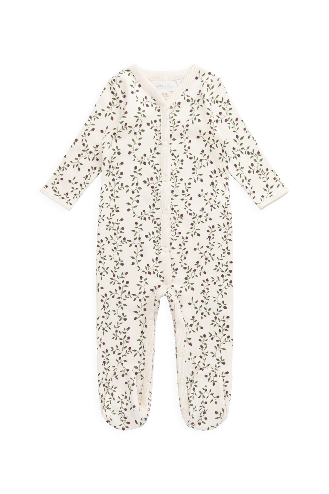 Organic Cotton Murphy Onepiece - Mulberries Childrens Onepiece from Jamie Kay NZ