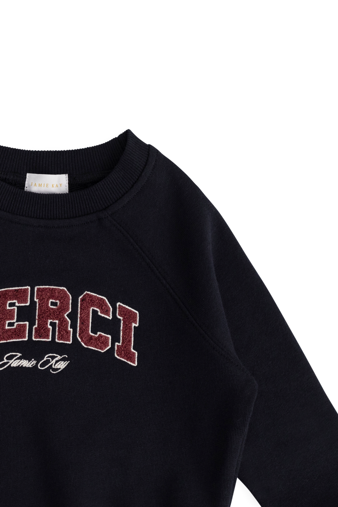 Organic Cotton Nash Sweatshirt - Maritime Merci Childrens Sweatshirt from Jamie Kay NZ