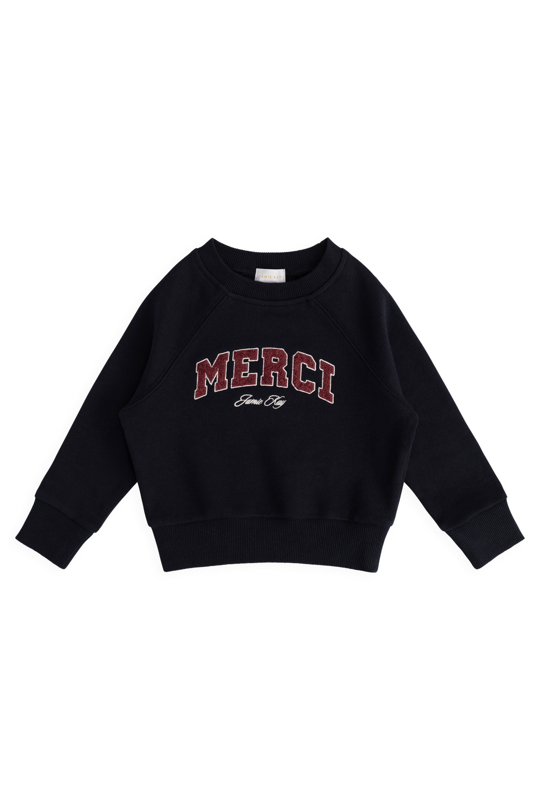 Organic Cotton Nash Sweatshirt - Maritime Merci Childrens Sweatshirt from Jamie Kay NZ