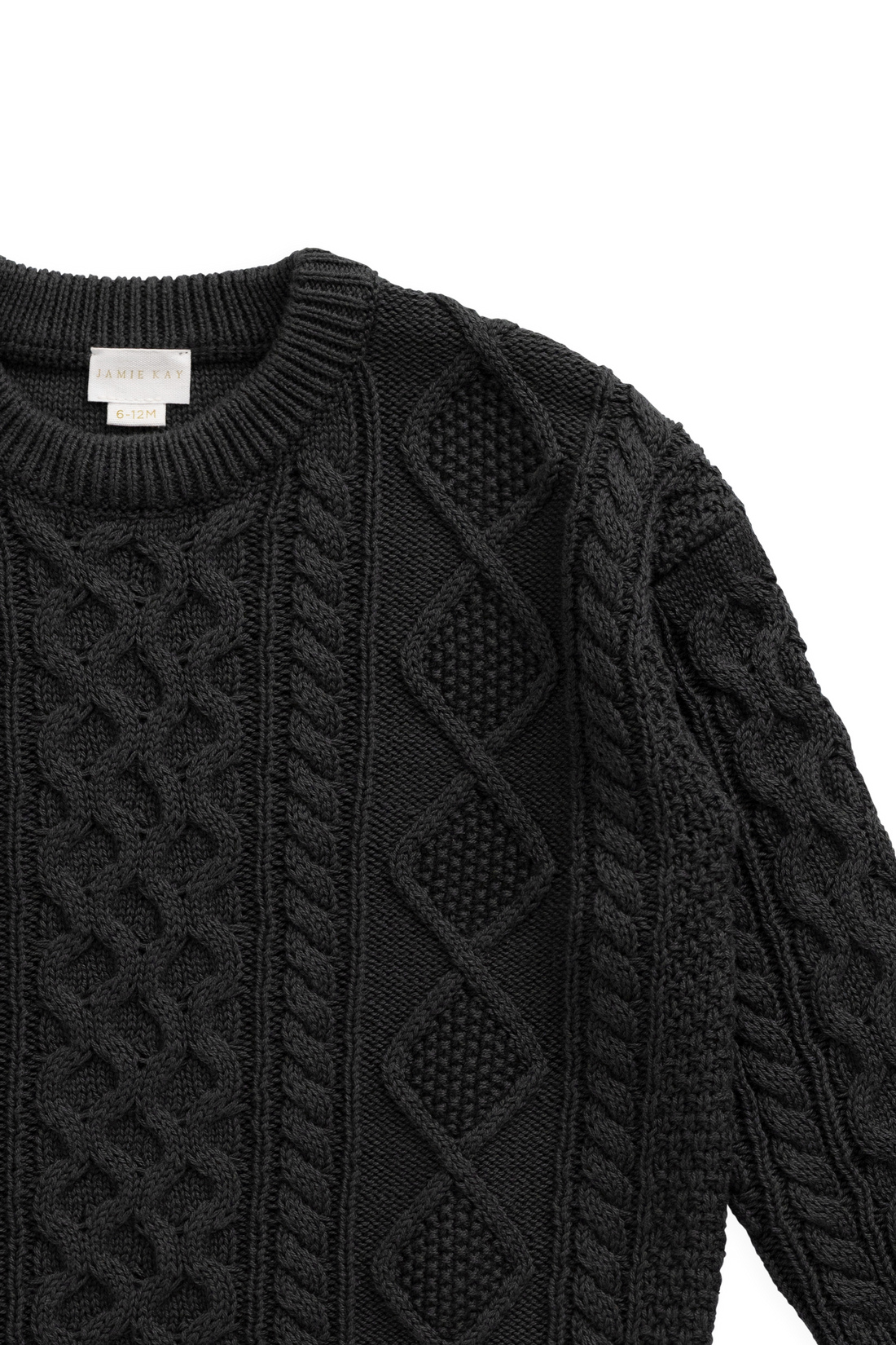 Sawyer Knit Jumper - Umber Childrens Jumper from Jamie Kay NZ