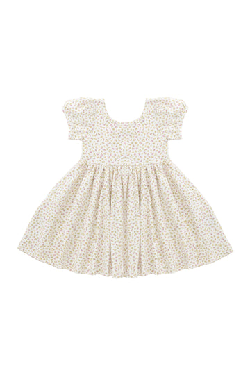 Organic Cotton Meadow Dress - Pippa Pink Childrens Dress from Jamie Kay NZ