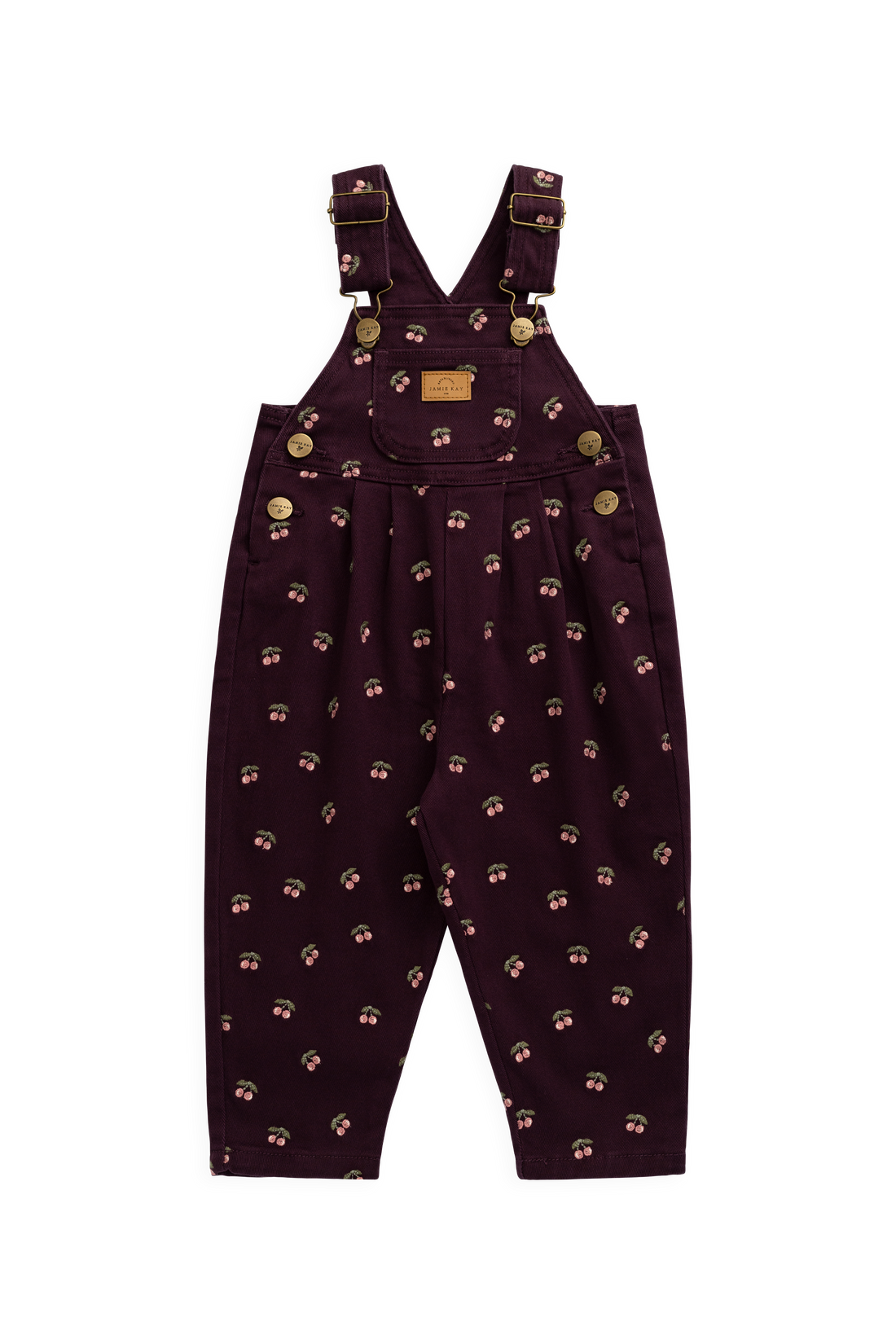 Blair Overall - Cherry Fig Childrens Overall from Jamie Kay NZ