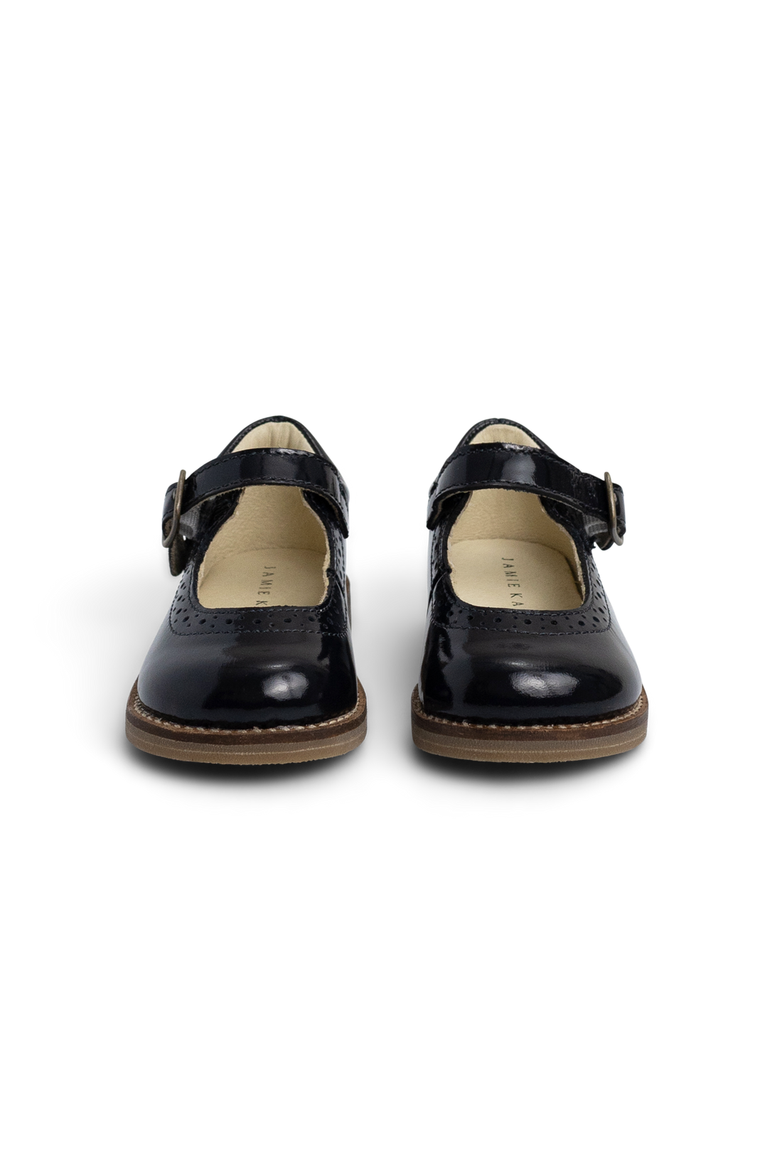 Eliane Flat - Patent Navy Childrens Footwear from Jamie Kay NZ