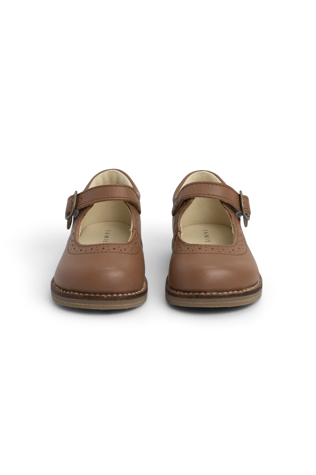 Eliane Flat - Tan Childrens Footwear from Jamie Kay NZ