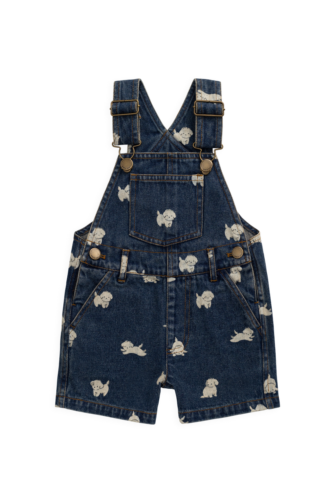 Fenix Short Overall - Finnegan Denim Childrens Overall from Jamie Kay NZ