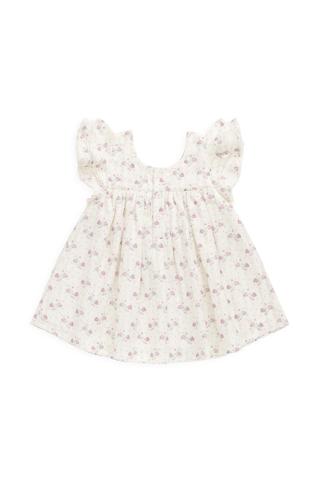 Organic Cotton Caroline Dress - Molly Lilac Childrens Dress from Jamie Kay NZ