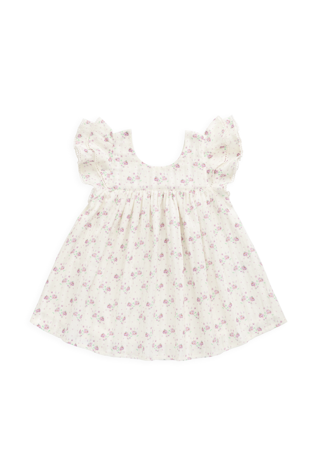 Organic Cotton Caroline Dress - Molly Lilac Childrens Dress from Jamie Kay NZ