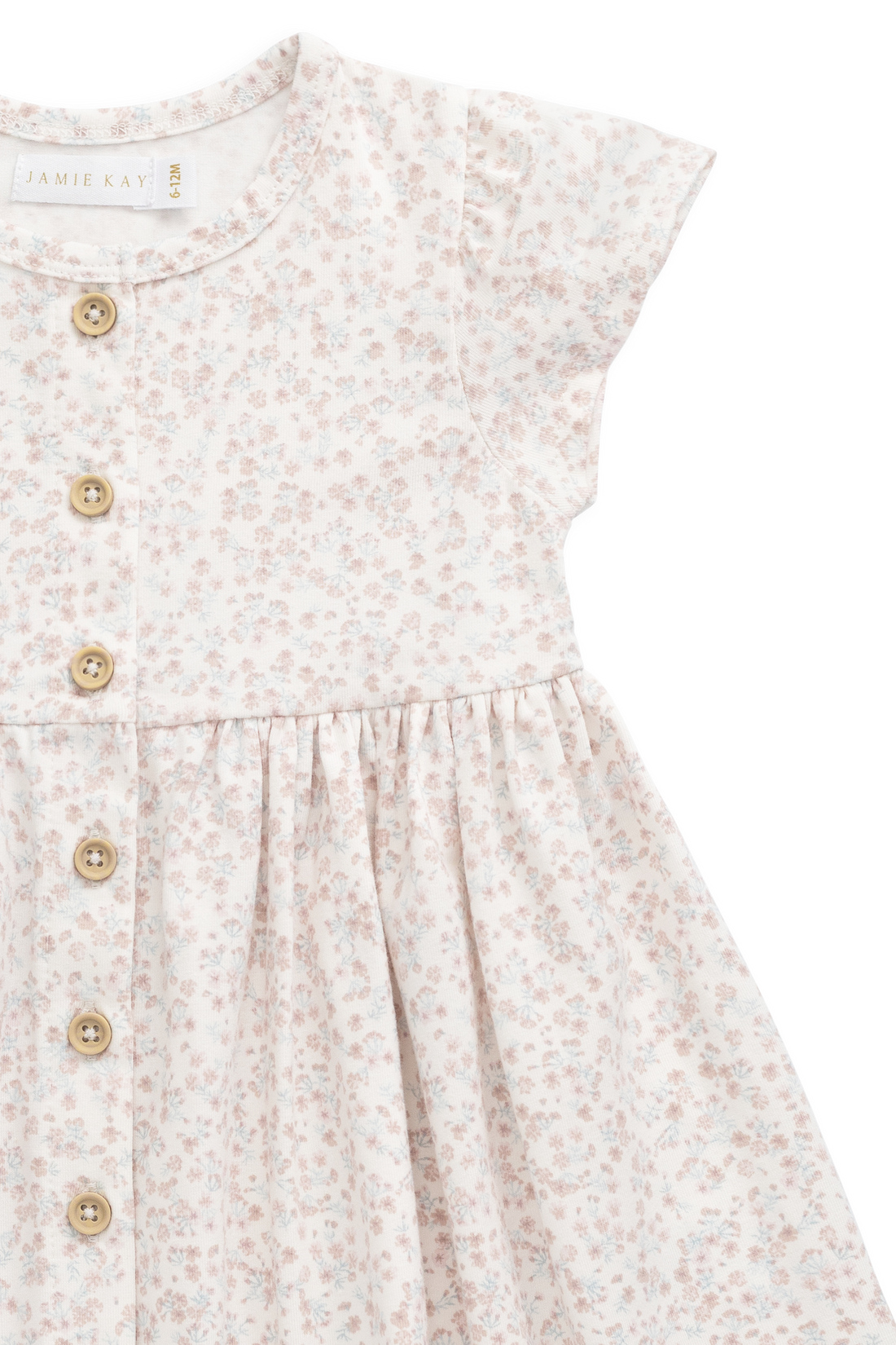 Organic Cotton Dahlia Dress - Posy Milk Childrens Dress from Jamie Kay NZ