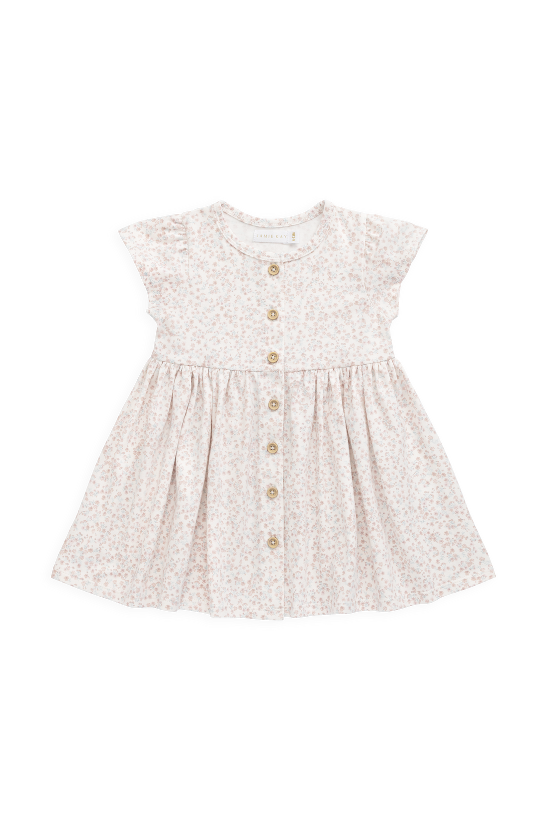 Organic Cotton Dahlia Dress - Posy Milk Childrens Dress from Jamie Kay NZ