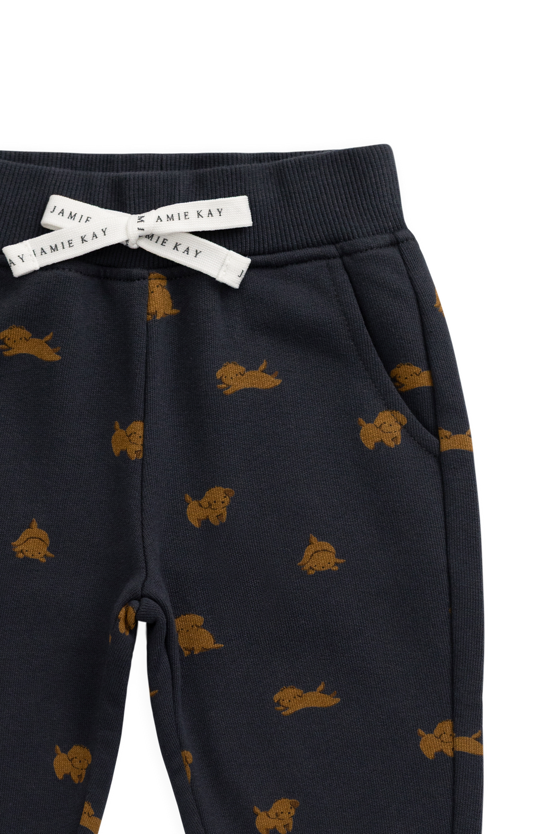 Organic Cotton Nash Track Pant - Playful Milo Captain Childrens Pant from Jamie Kay NZ