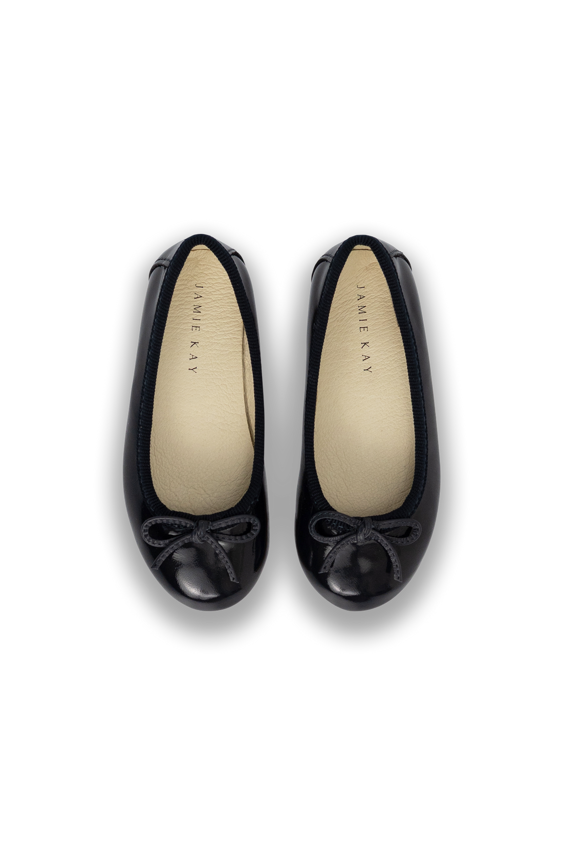Zuri Ballet Flat - Patent Navy Childrens Footwear from Jamie Kay NZ
