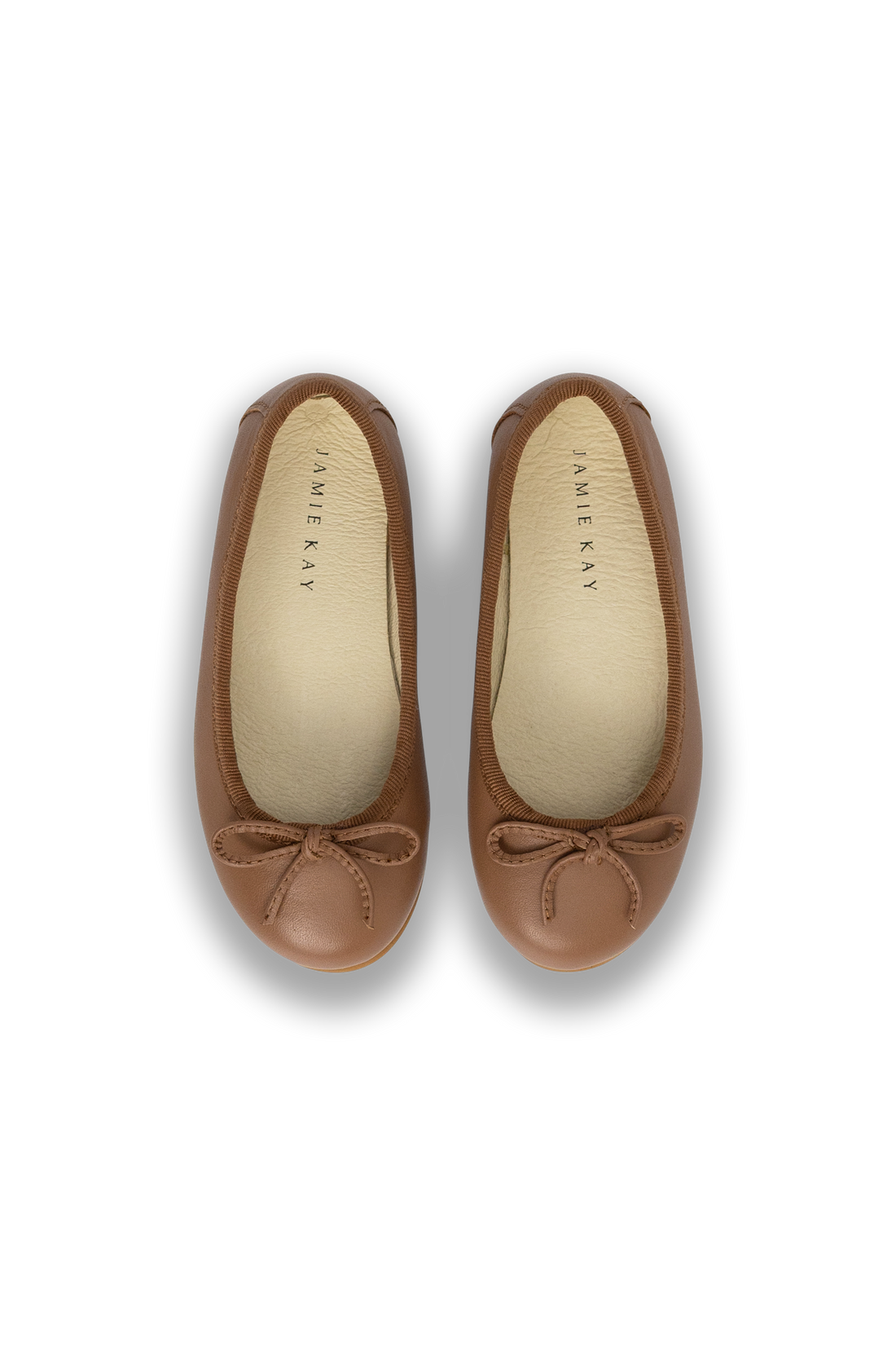 Zuri Ballet Flat - Tan Childrens Footwear from Jamie Kay NZ