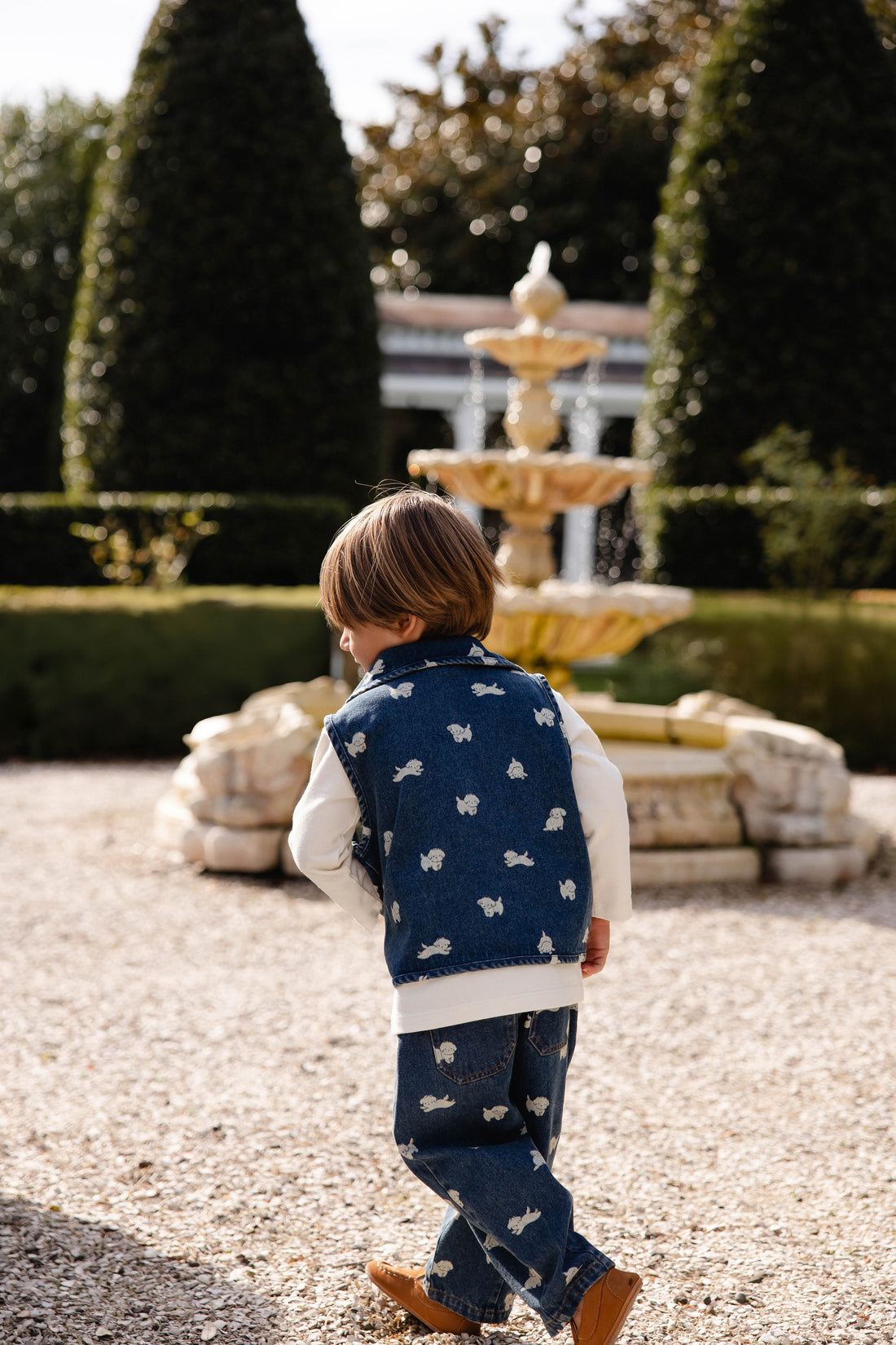 Sutton Denim Vest - Finnegan Denim Childrens Vest from Jamie Kay NZ