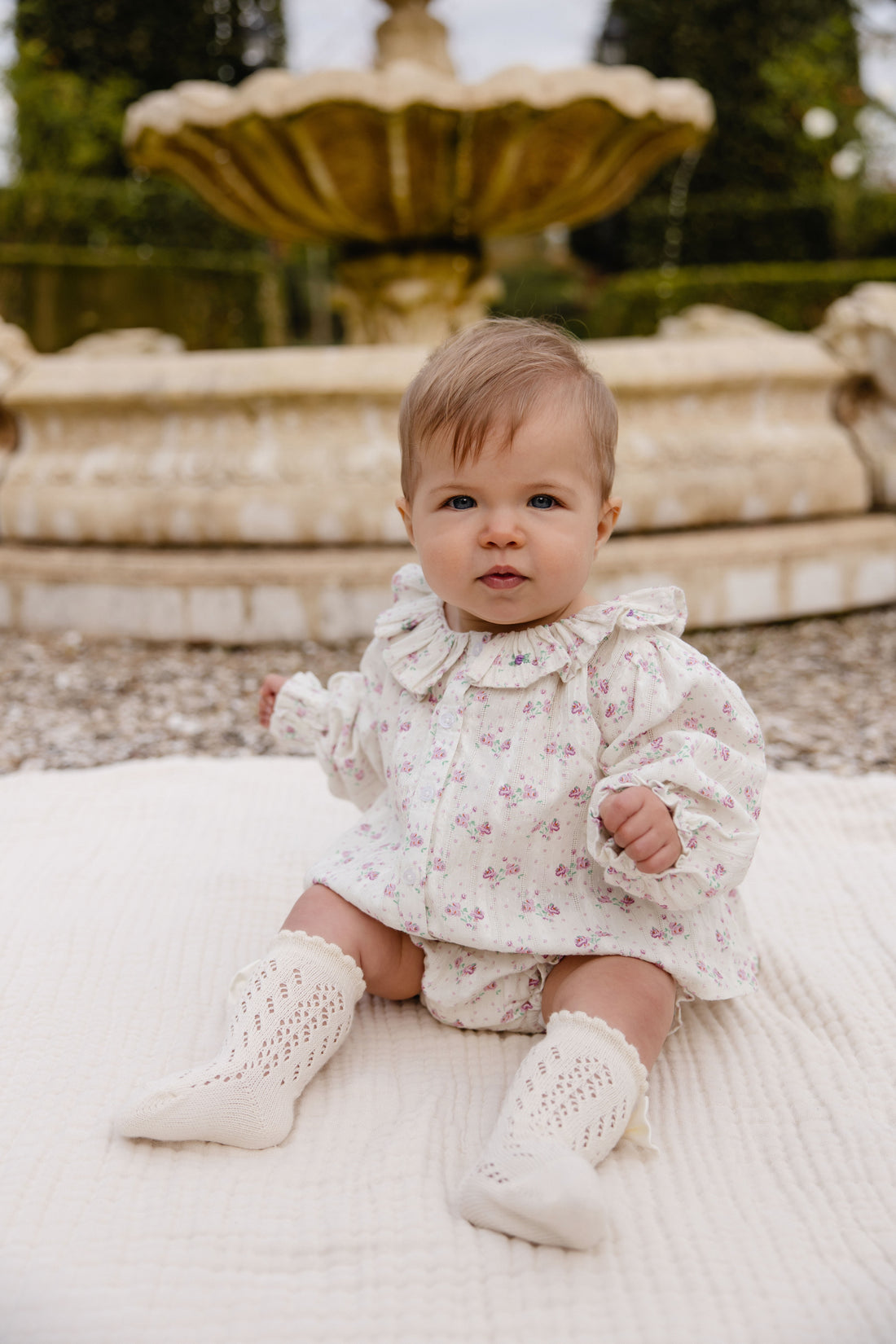 Organic Cotton Beatrice Top - Molly Lilac Childrens Top from Jamie Kay NZ