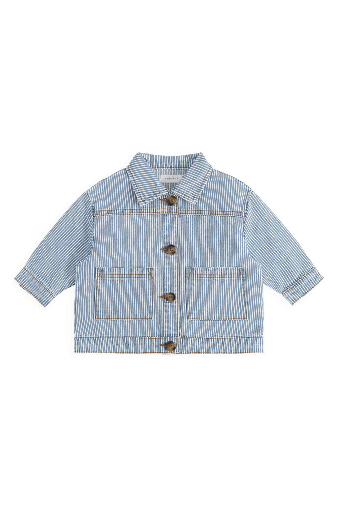 Axel Jacket - Holiday Stripe Childrens Jacket from Jamie Kay NZ
