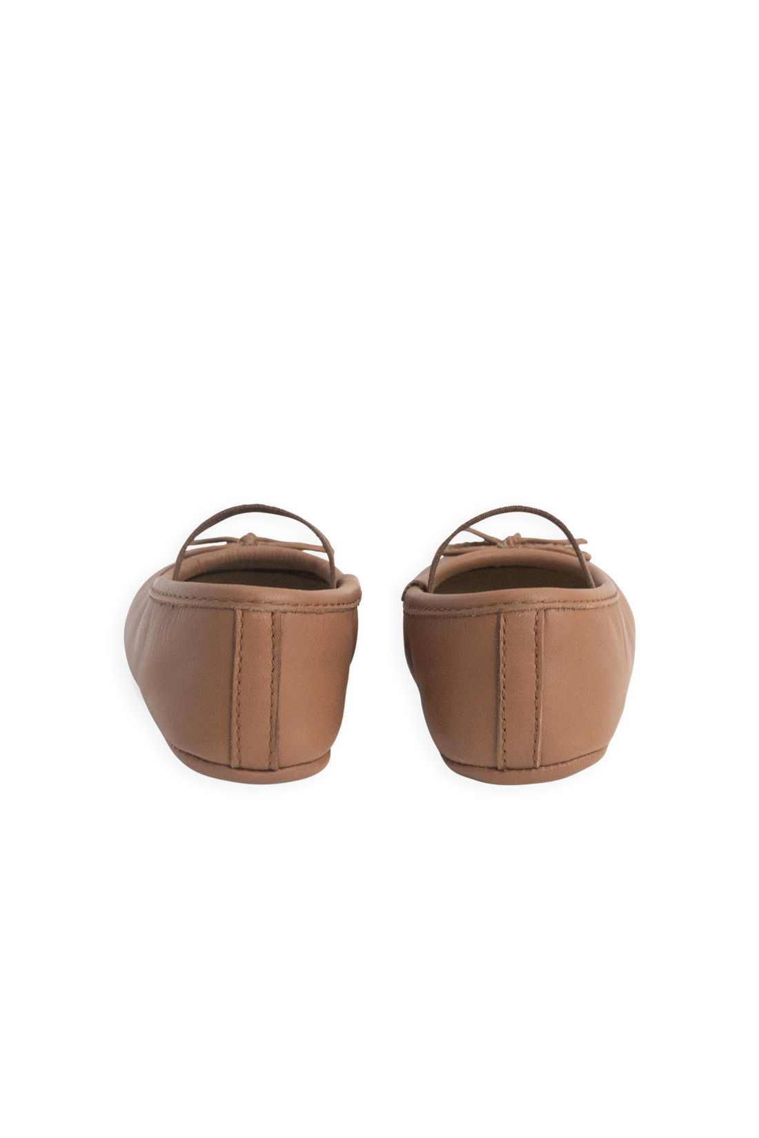 Bowie Baby Ballerinas - Camel Childrens Footwear from Jamie Kay NZ