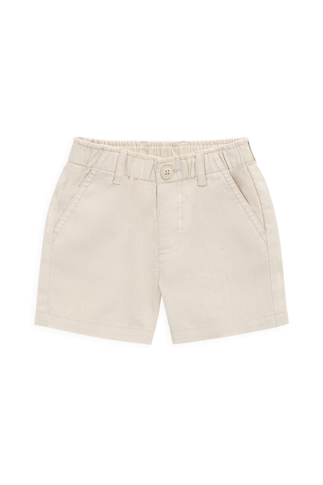 Brighton Linen/Cotton Short - Cassava Childrens Shorts from Jamie Kay NZ