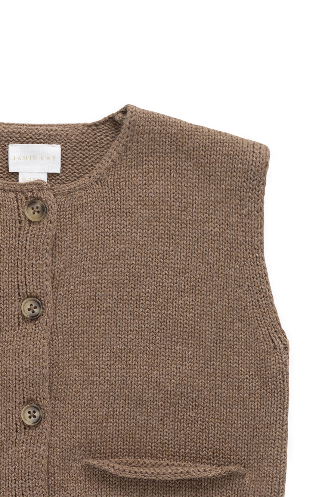 Flynn Vest - Doe Childrens Vest from Jamie Kay NZ