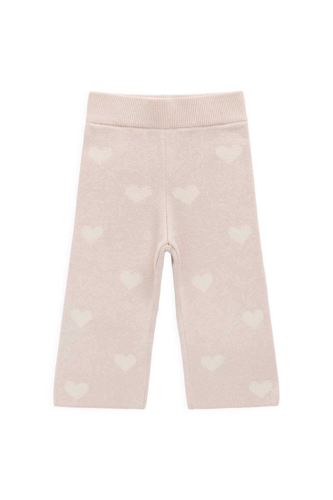 Kayla Pant - Kylie Heart Jacquard Morganite Childrens Pant from Jamie Kay NZ