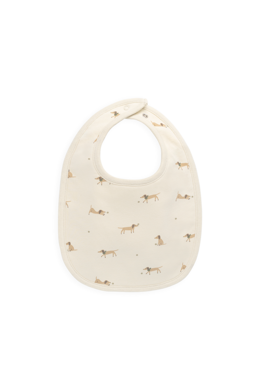 Organic Cotton Bib - Play Ball Cassava Childrens Bib from Jamie Kay NZ