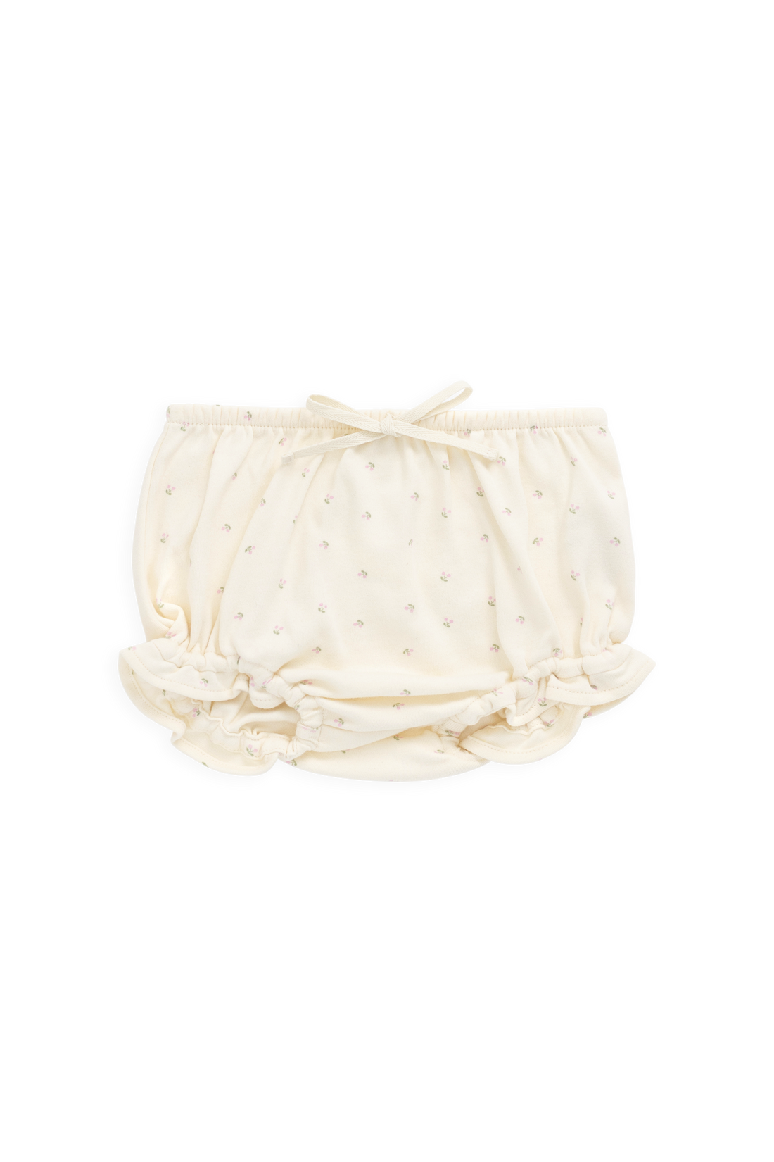 Organic Cotton Frill Bloomer - Ditsy Cherries Childrens Bloomer from Jamie Kay NZ