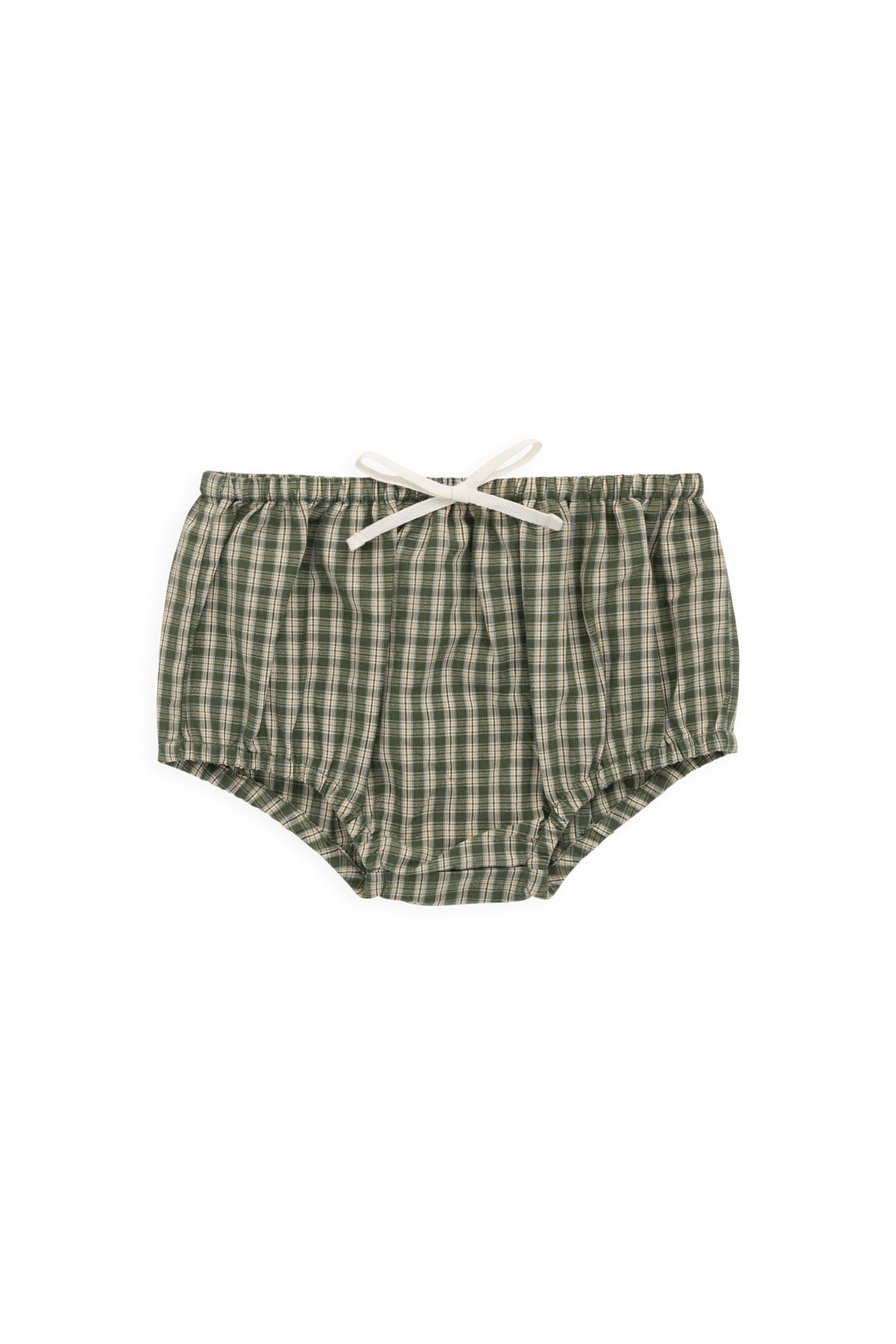 Organic Cotton Gabriel Bloomer - Ravine Check Childrens Bloomer from Jamie Kay NZ