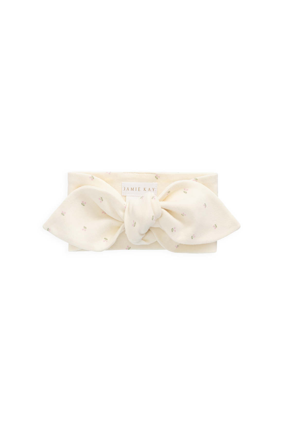 Organic Cotton Headband - Ditsy Cherries Childrens Headband from Jamie Kay NZ