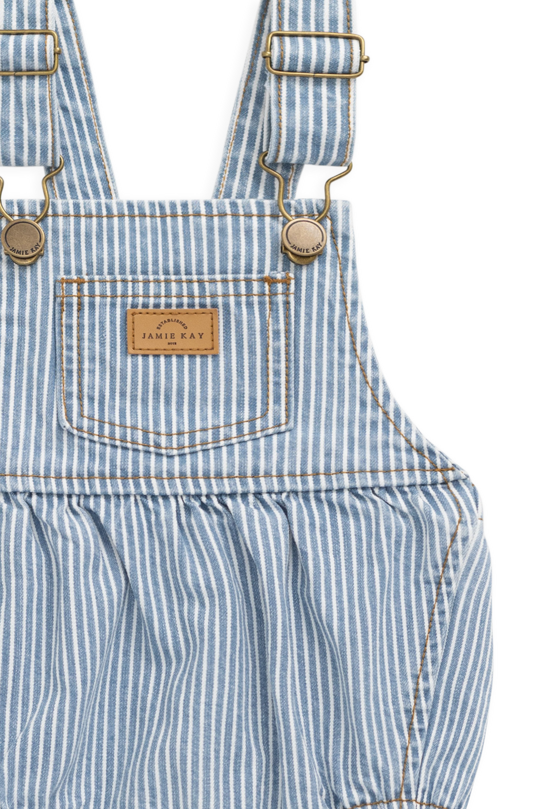 Pax Playsuit - Holiday Stripe Childrens Playsuit from Jamie Kay NZ