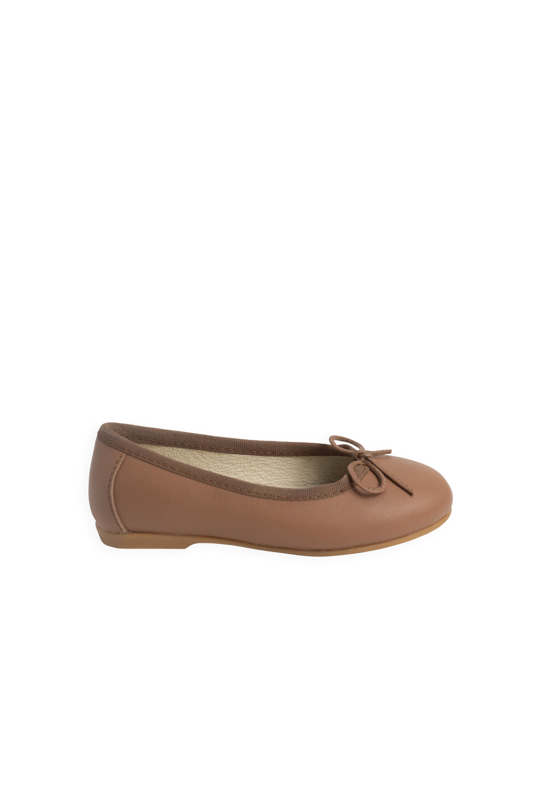 Zuri Ballet Flat - Camel Childrens Footwear from Jamie Kay NZ
